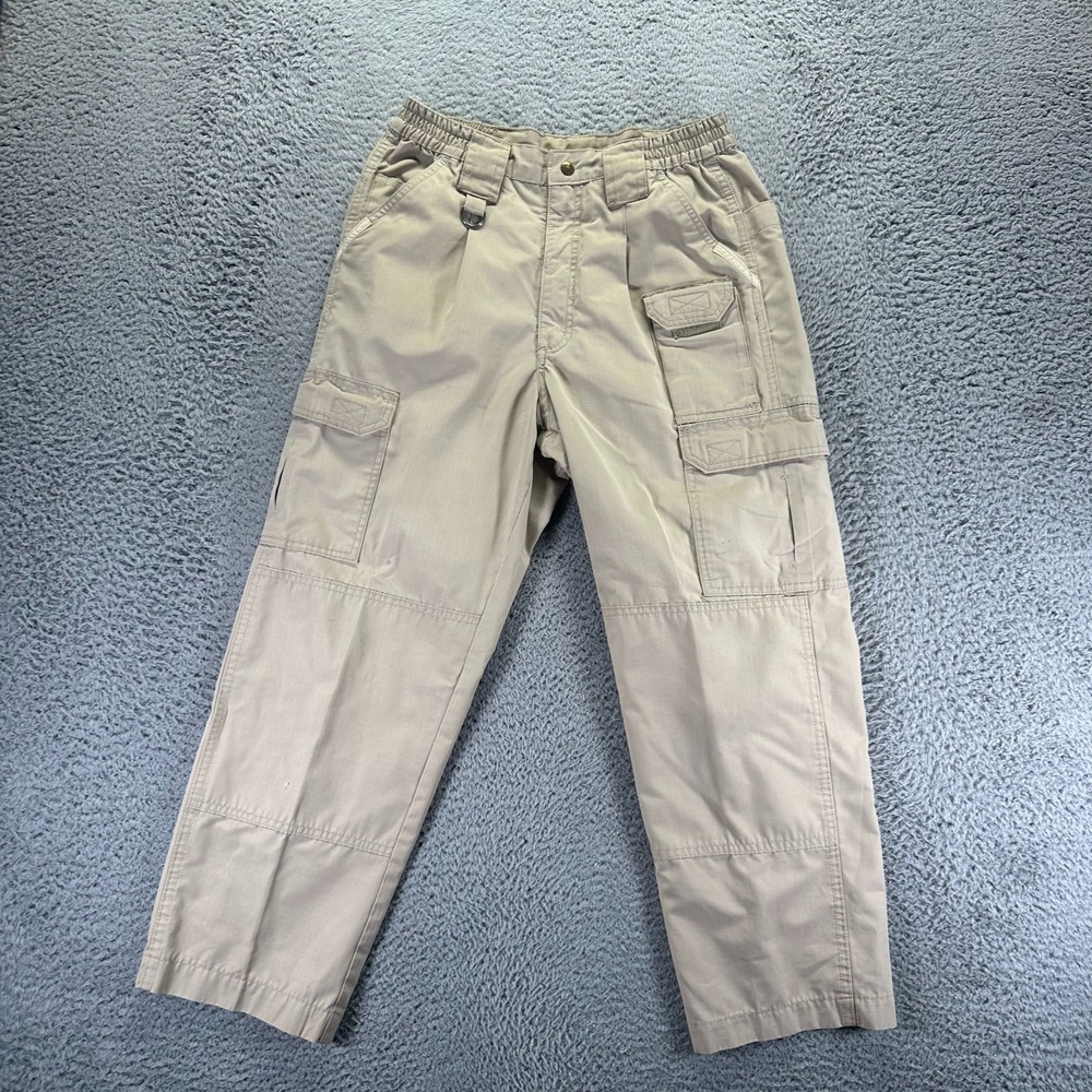 Propper Pant Mens 29x27 Brown Polyester Cargo Straight Utility Workwear Tactical
